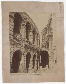 Verona: View of the amphitheatre