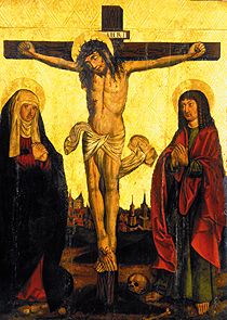 Crucifixion Christi (Church in Krosno) from Anonym (Maler aus Kleinpolen)