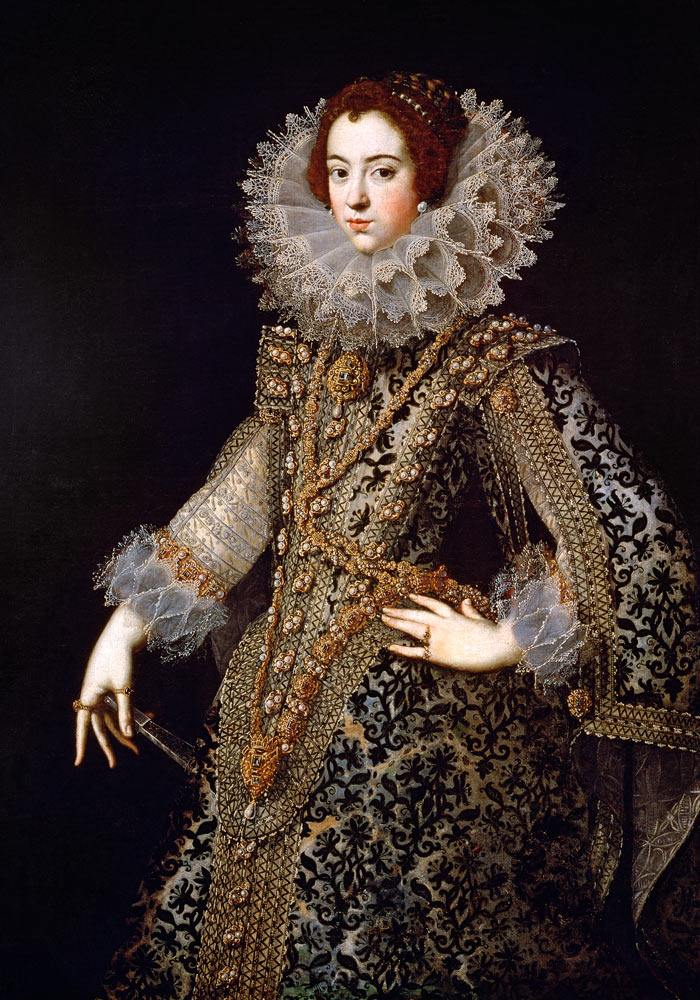 Portrait of Isabel of Bourbon from Anonymous painter