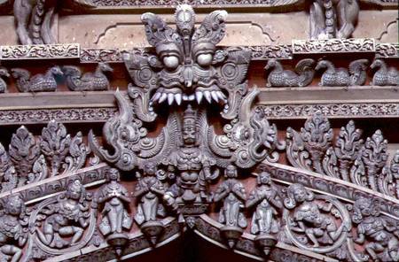 Carved tympanumTirumalai Nayak Palace from Anonymous painter