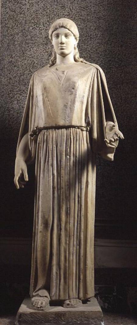 Female figure wearing a peplos from Anonymous painter