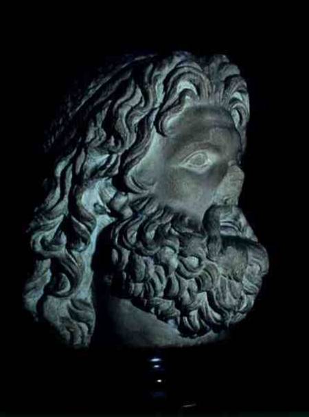 Head of Zeus found at Troy from Anonymous painter