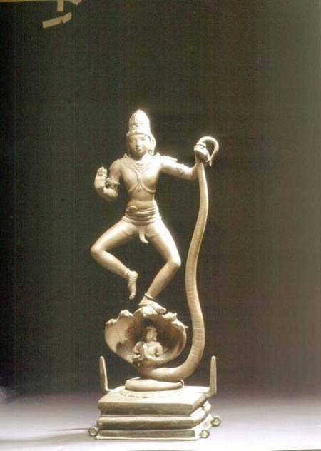 Kaliyakrishna, bronze, Chola from Anonymous painter