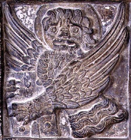 Lion, Symbol of St. Mark the Evangelist, relief,Byzantine from Anonymous painter
