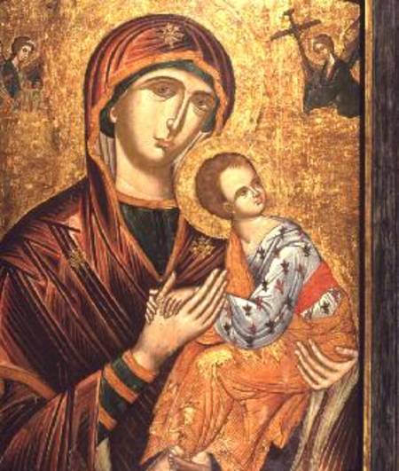 Mother of God of the PassionGreek Icon from Crete from Anonymous painter