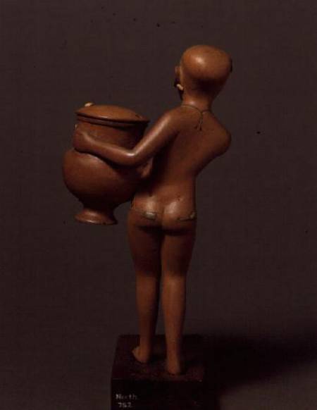 N752 Egyptian Servant Girl, Carrying an Unguent Jar, 18th Dynasty from Anonymous painter