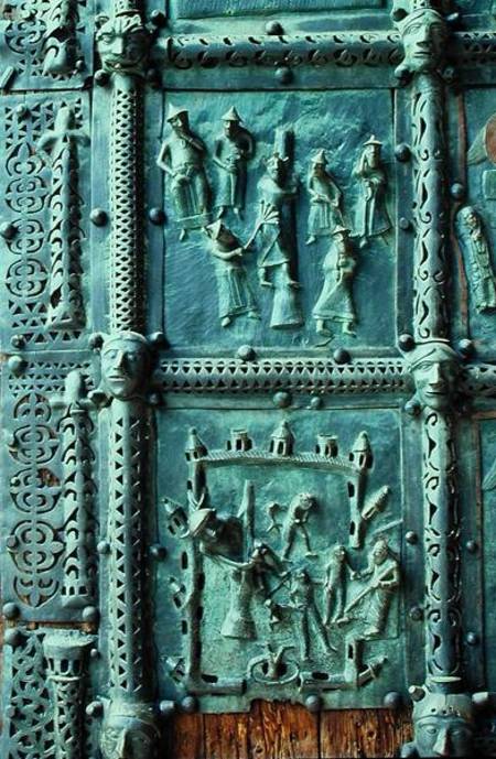 Panel from the left hand door of the portal from Anonymous painter