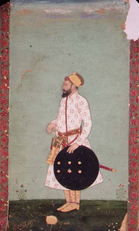Portrait of Baradar Nawab Aslam KhanMughal from Anonymous painter
