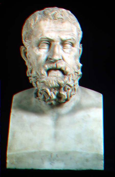 Portrait bust of Solon (c.640-559 BC) from Anonymous painter