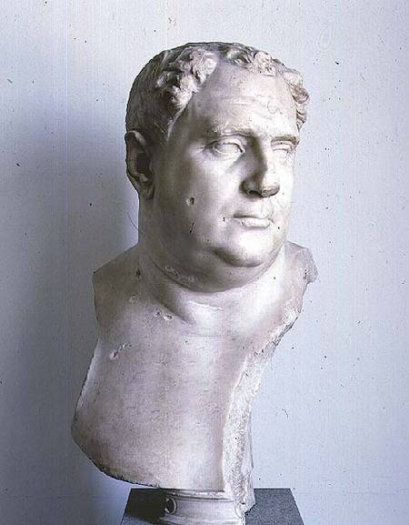 Portrait bust of VitelliusRoman from Anonymous painter