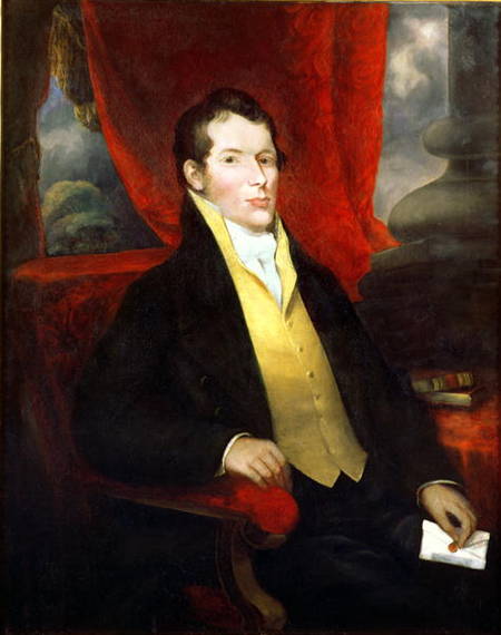 Portrait of John Macarthur (1767-1834), co-founder of the Australian wool industry, leader of the 'R from Anonymous painter