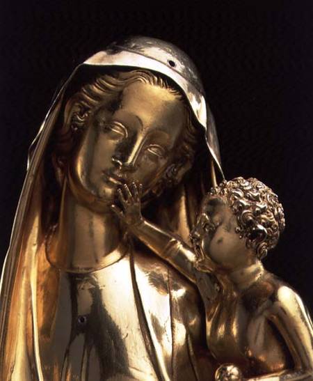 Reliquary of the Virgin of Jeanne d'Evreux from Anonymous painter