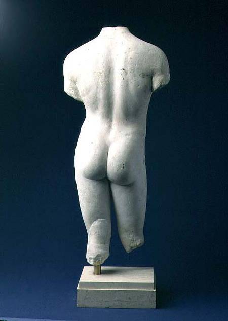Roman male torso of a youthful figure from Anonymous painter