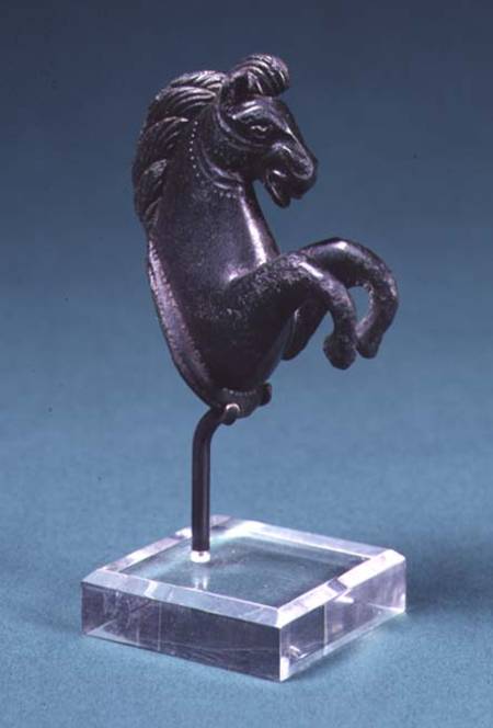 Romano-Celtic protome in the form of a prancing horsefound in Yorkshire from Anonymous painter