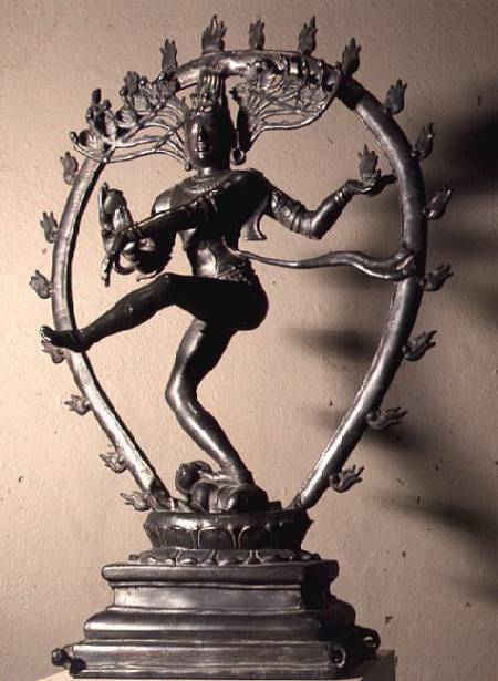 Shiva Nataraja dancing from Anonymous painter