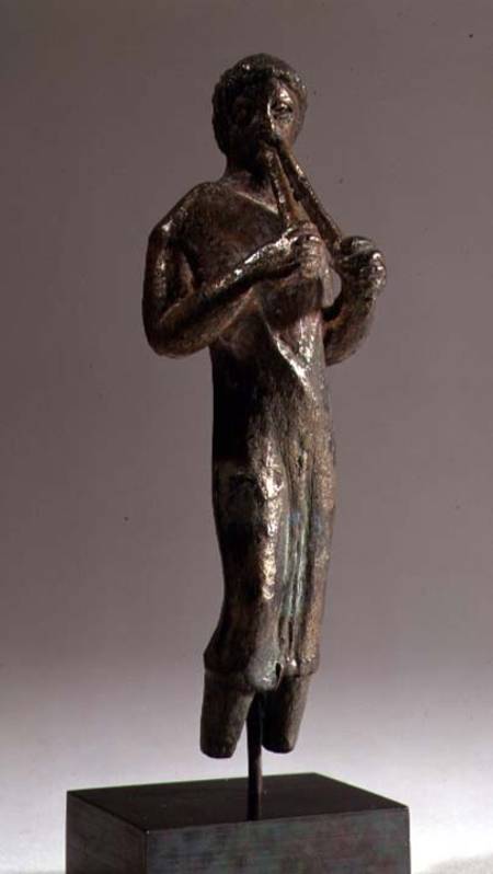Statuette of a Musician with a Flute from Anonymous painter