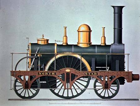 Stephenson's 'North Star' Steam Engine from Anonymous painter