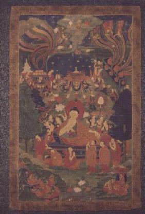 1968.11 Thangka of Parinirvana of the Buddha