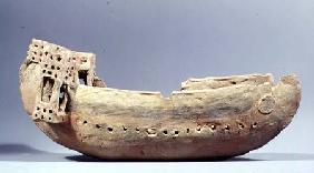 Model of a boat with a high poop deck from a Tomb at AmathusCyprus