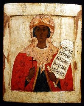 St. ParaskyevaRussian icon from Rostov/Suzdal