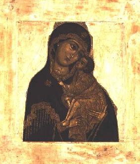 Virgin of the Don embracing the blessing Christ ChildRussian icon
