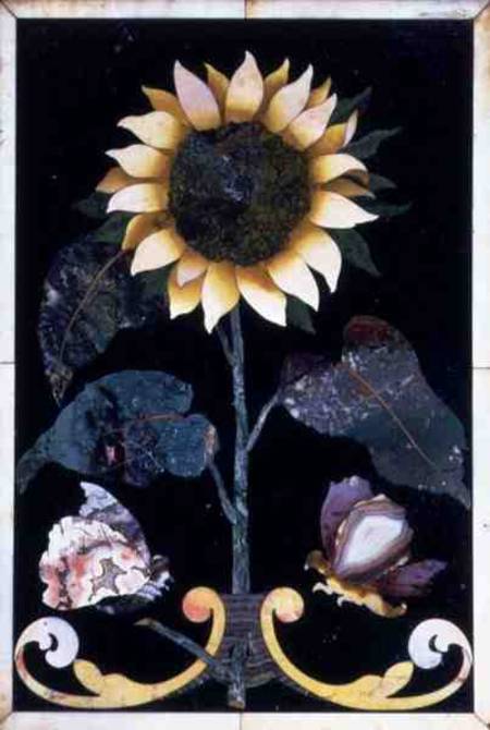 Tile with a Sunflower Design from Anonymous painter