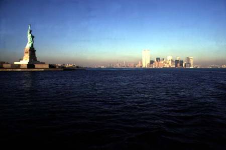 View of the Statue of Liberty and the Southern End of Manhattan Island (photo) from Anonymous painter