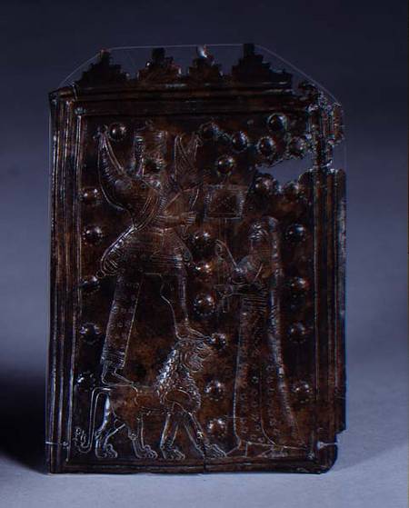 Votive plaque with engraved decoration from Anonymous painter