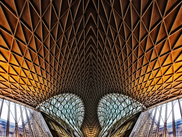 Kings Cross Departure Hall from Ant Smith