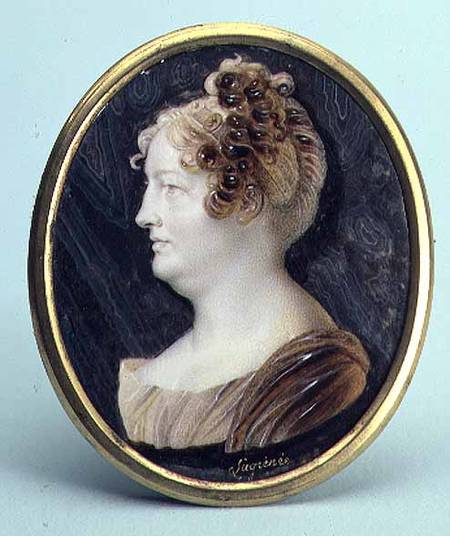 Portrait of Maria Alekseyevna Naryshkina (1762-1822) from Anthelme Francois Lagrenée
