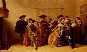 Society scene from Anthonie Palamedes