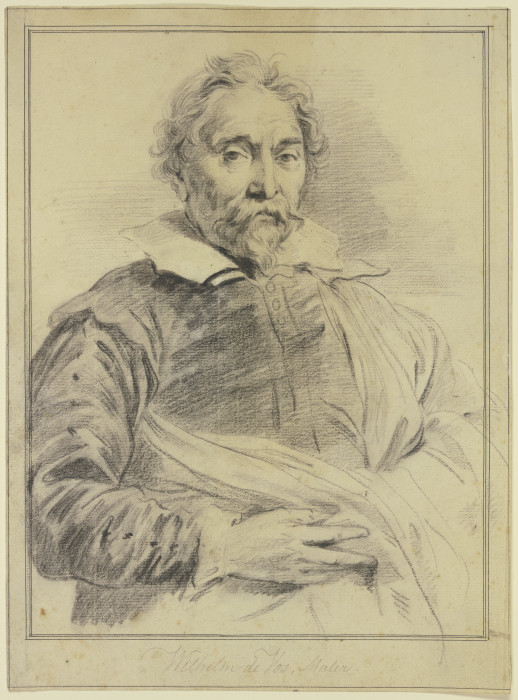 Bildnis des Wilhelm de Vos from Anthonis van Dyck