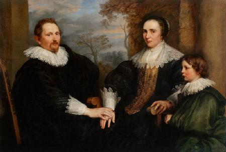 Portrait of the Antwerp Merchant Sebastiaen Leerse and his Family