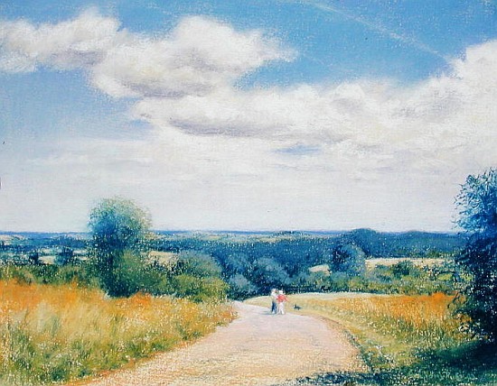 Sunday Stroll, 2003 (pastel on paper)  from Anthony  Rule