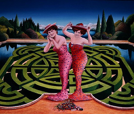 Mermaids, 1992 (acrylic on board)  from Anthony  Southcombe