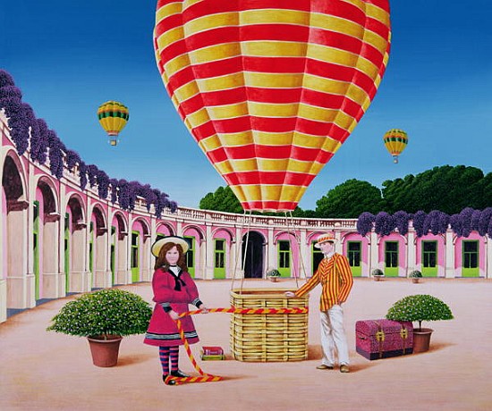 The Balloonist, 1986 (acrylic on board)  from Anthony  Southcombe