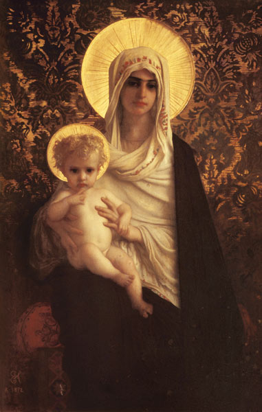 Virgin and Child from Antoine Auguste Ernest Herbert or Hebert