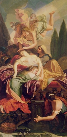 The Death of Dido from Antoine Coypel