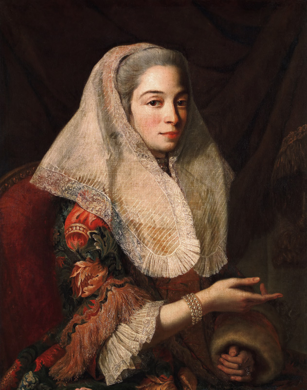 Portrait of a Young Maltese Lady from Antoine de Favray