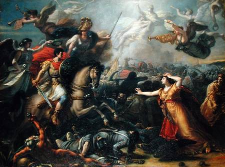 Allegory of the Battle of Marengo from Antoine Francois Callet