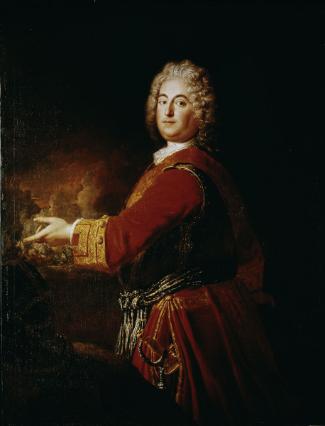 Christian Ludwig of Brandenburg from Antoine Pesne