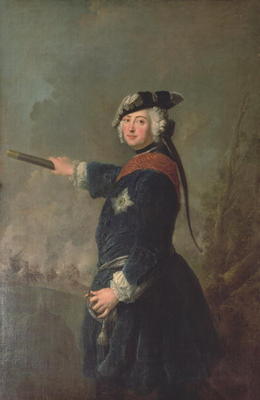 King Frederick II the Great of Prussia (1712-86) 1746 from Antoine Pesne