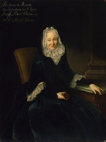 Madame Marte de Rocoulle, c.1735 from Antoine Pesne