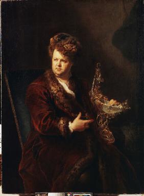Portrait of the Jeweller Johann Melchior Dinglinger (1664-1731)
