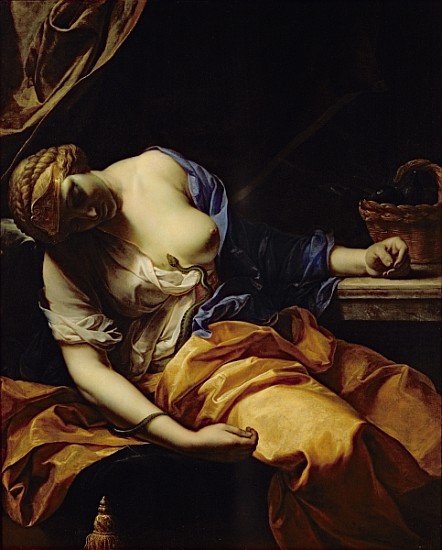 The death of Cleopatra from Antoine Rivalz