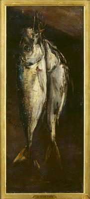 Fish (oil on panel) from Antoine Vollon