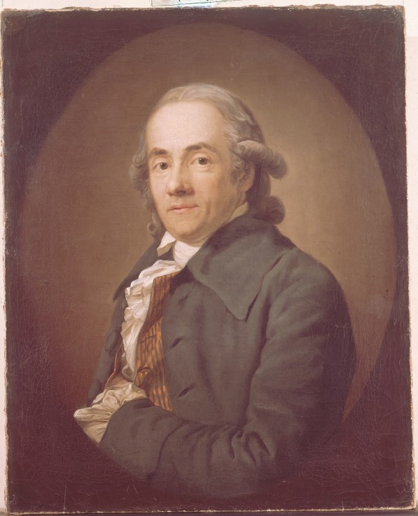 Portrait of Christian Friedrich Voss (1724-1795) from Anton Graff
