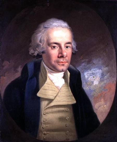 Portrait of William Wilberforce (1759-1833) from Anton Hickel