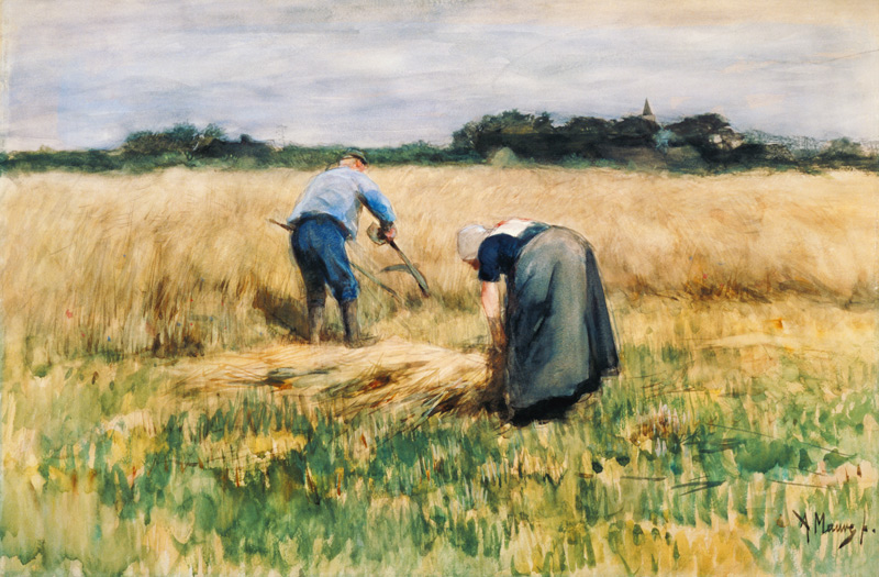 The Harvest from Anton Mauve