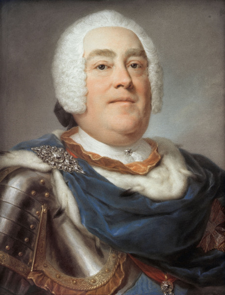 Augustus III of Poland from Anton Raffael Mengs